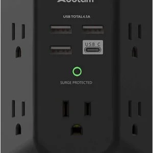 USB Wall Charger Surge Protector
