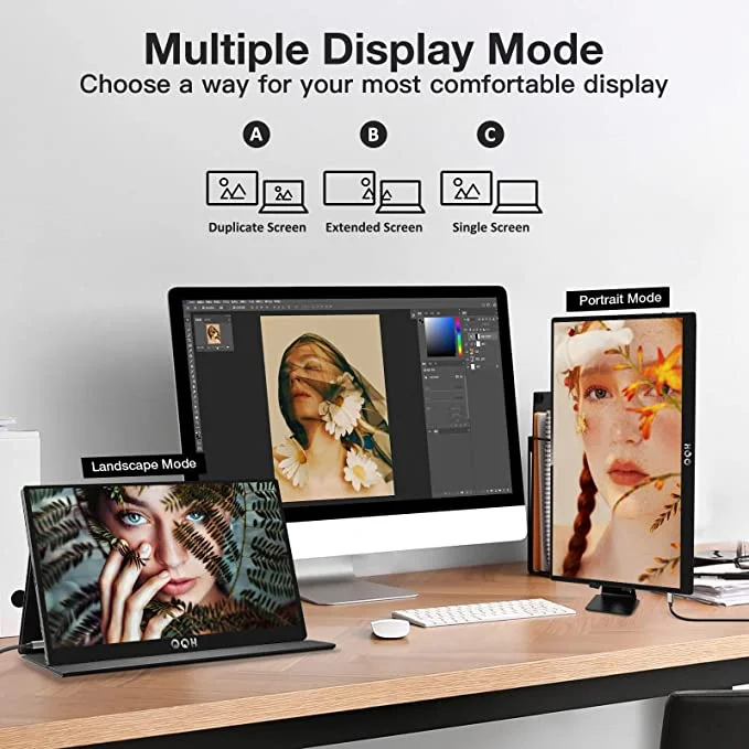 QQH Portable Monitor, 15.6" - Image 4